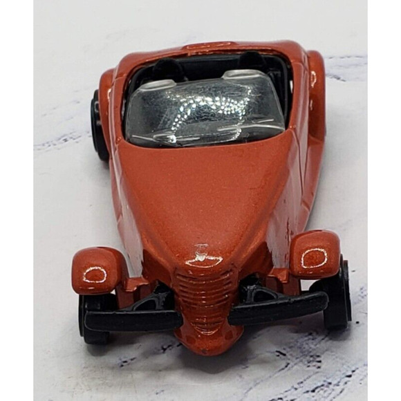 Maisto 1:64 Chrysler Prowler Burnt Orange Loose Plymouth Metal Body Toy Car - Picture 2 of 8